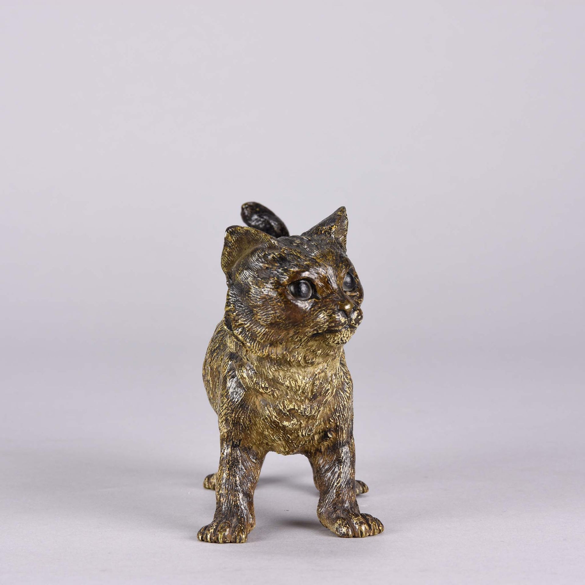 Bergman Cat - Franz Bergman Bronze - Hickmet Fine Arts