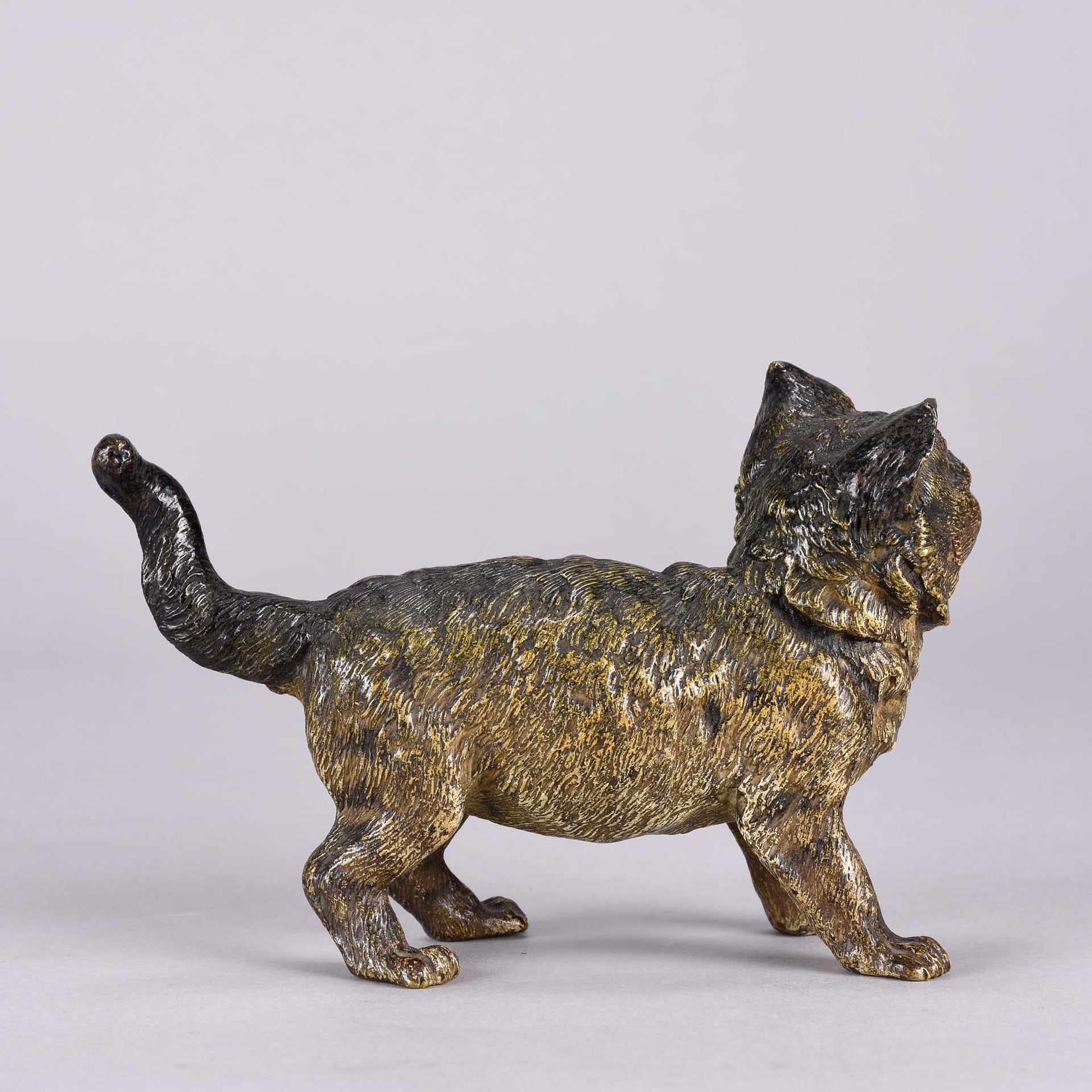 Bergman Cat - Franz Bergman Bronze - Hickmet Fine Arts