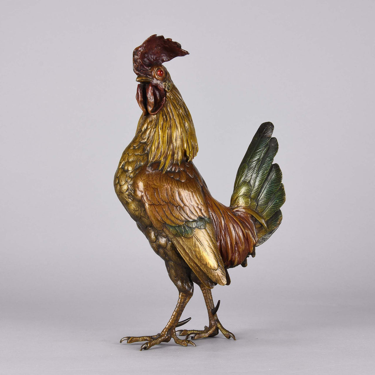 Bergman bronze cockerel
