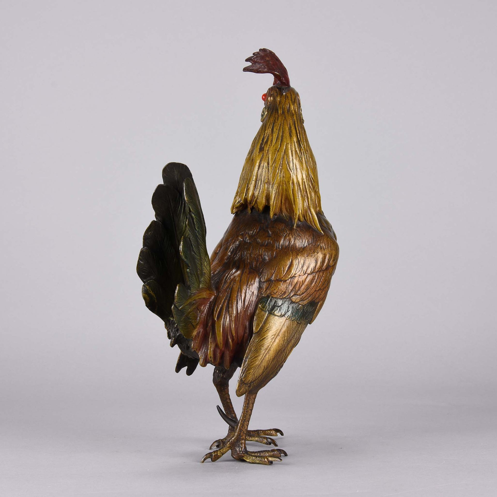 Bergman bronze cockerel