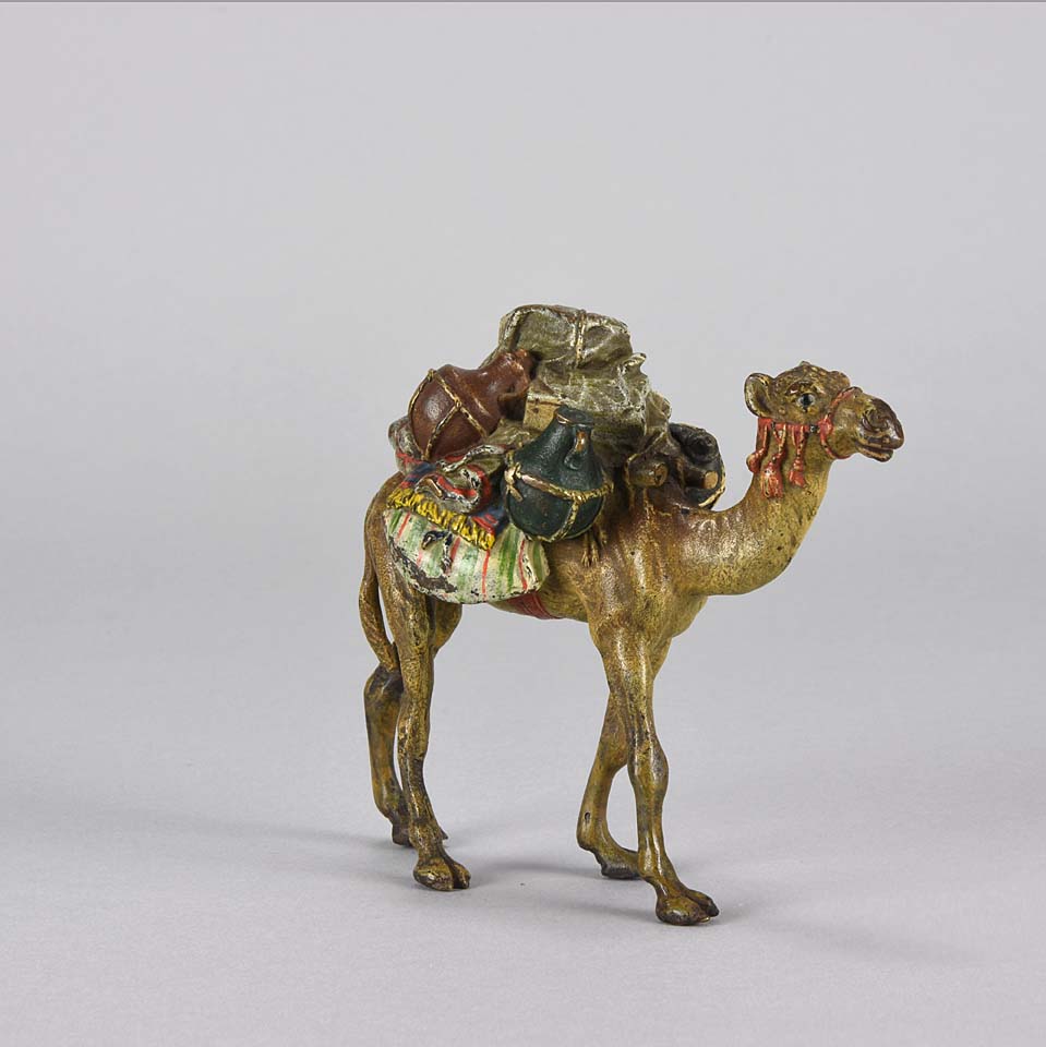 Bergman Camel Austrian Bronze Study 