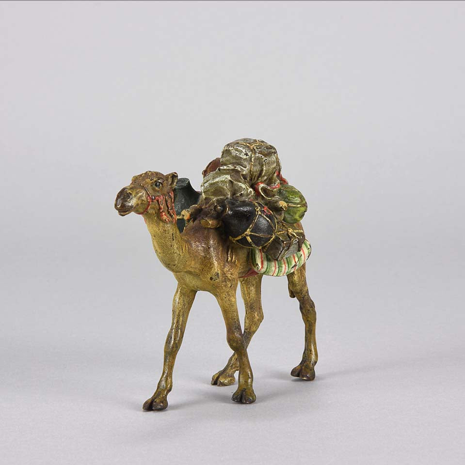 Bergman Camel Austrian Bronze Study 
