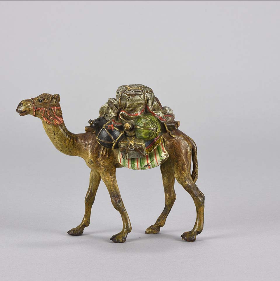 Bergman Camel Austrian Bronze Study 