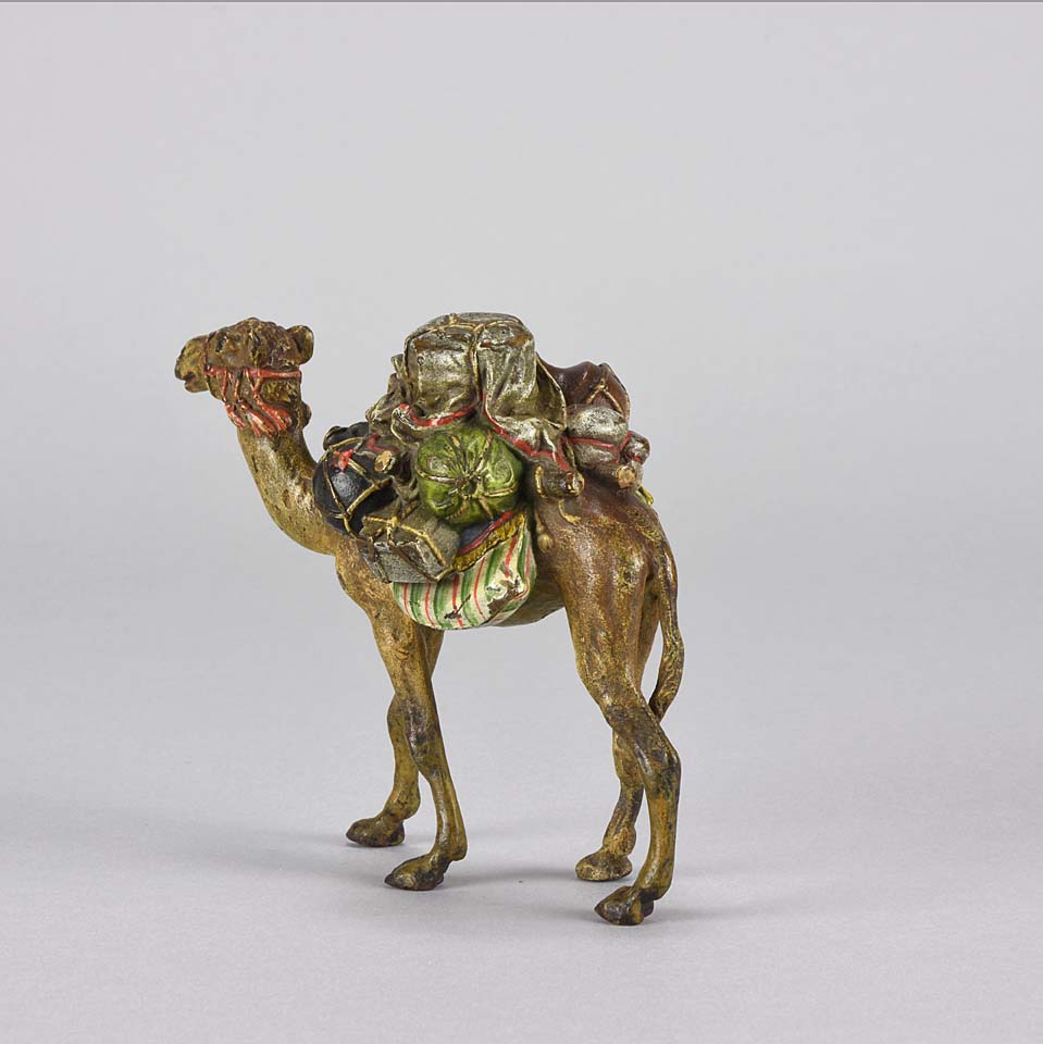 Bergman Camel Austrian Bronze Study 
