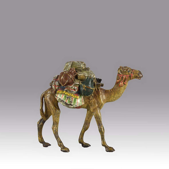 Bergman Camel Austrian Bronze Study 