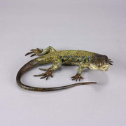 Franz Bergman Lizard- Austrian Bronze - Hickmet Fine Arts