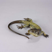Franz Bergman Lizard- Austrian Bronze - Hickmet Fine Arts