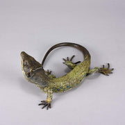 Franz Bergman Lizard- Austrian Bronze - Hickmet Fine Arts