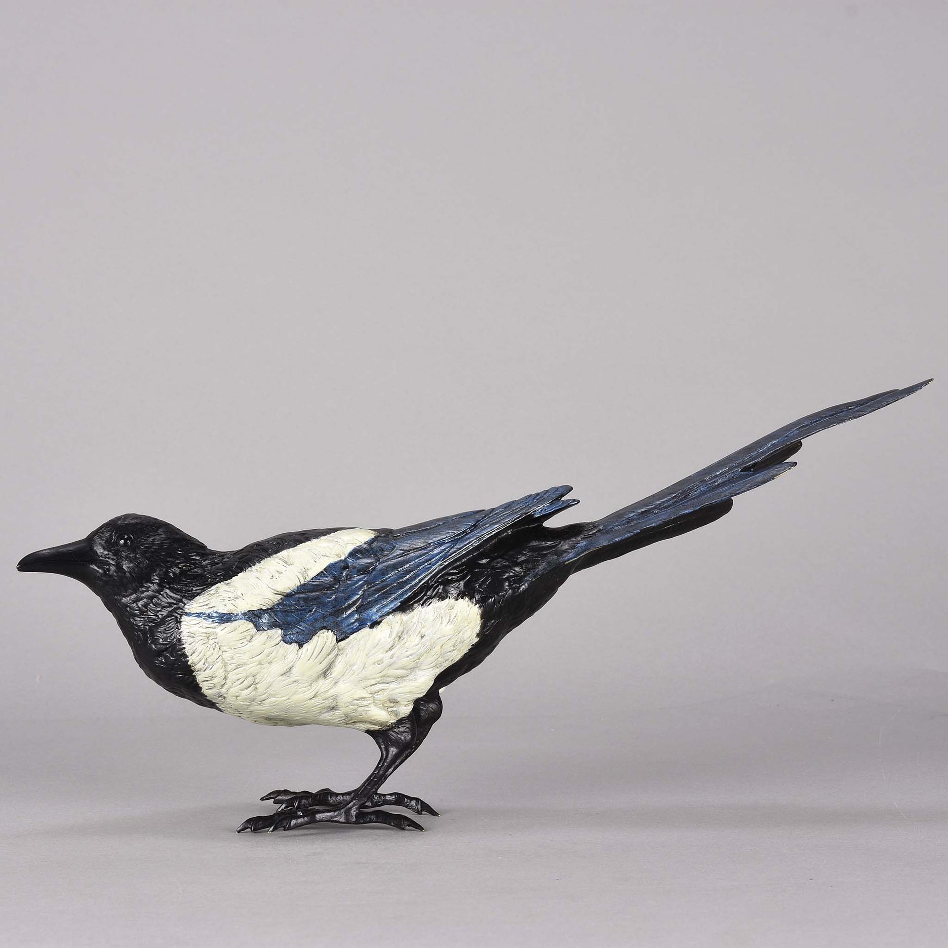 Bergman Magpie - Franz Bergman Austrian Bronze - Hickmet Fine Arts
