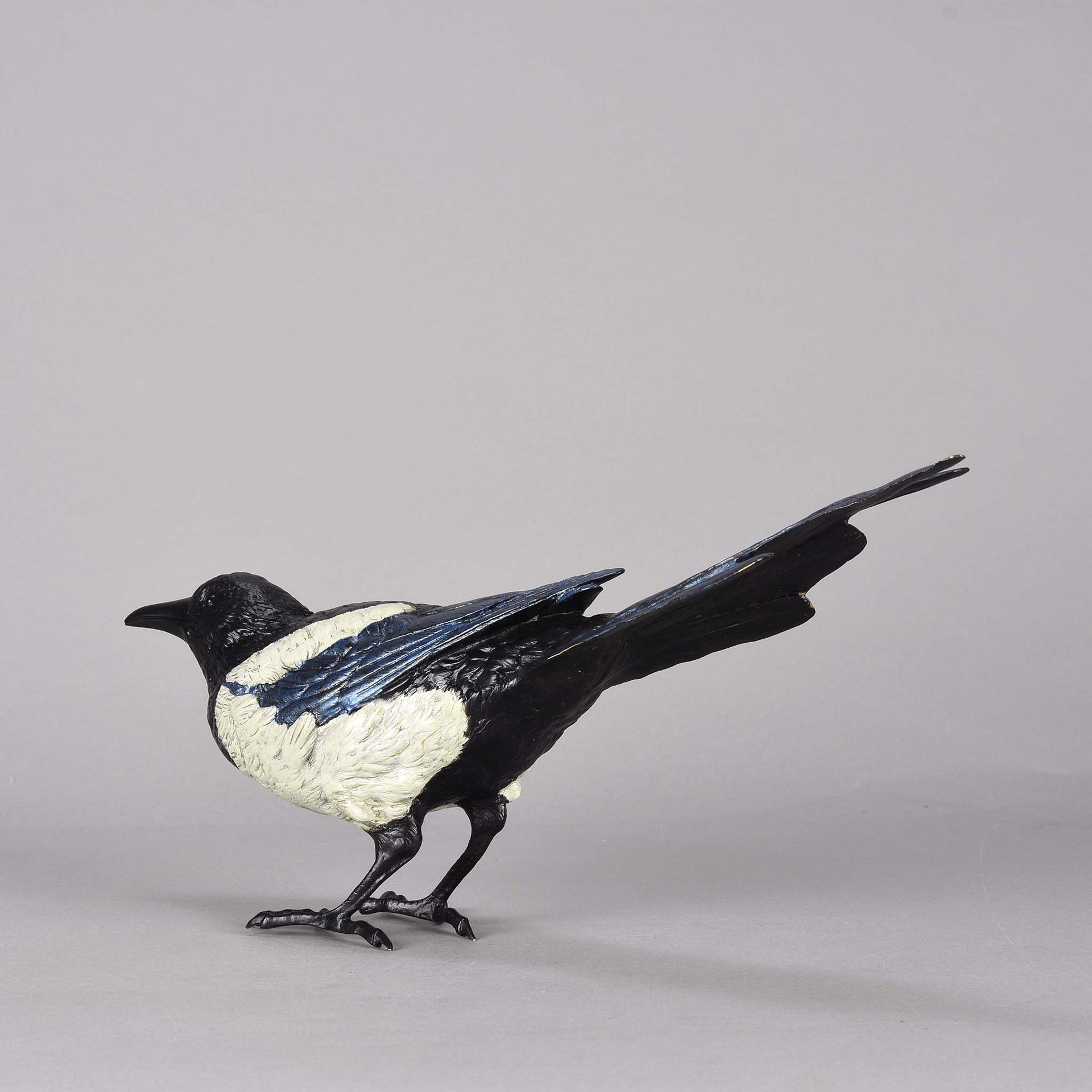 Bergman Magpie - Franz Bergman Austrian Bronze - Hickmet Fine Arts