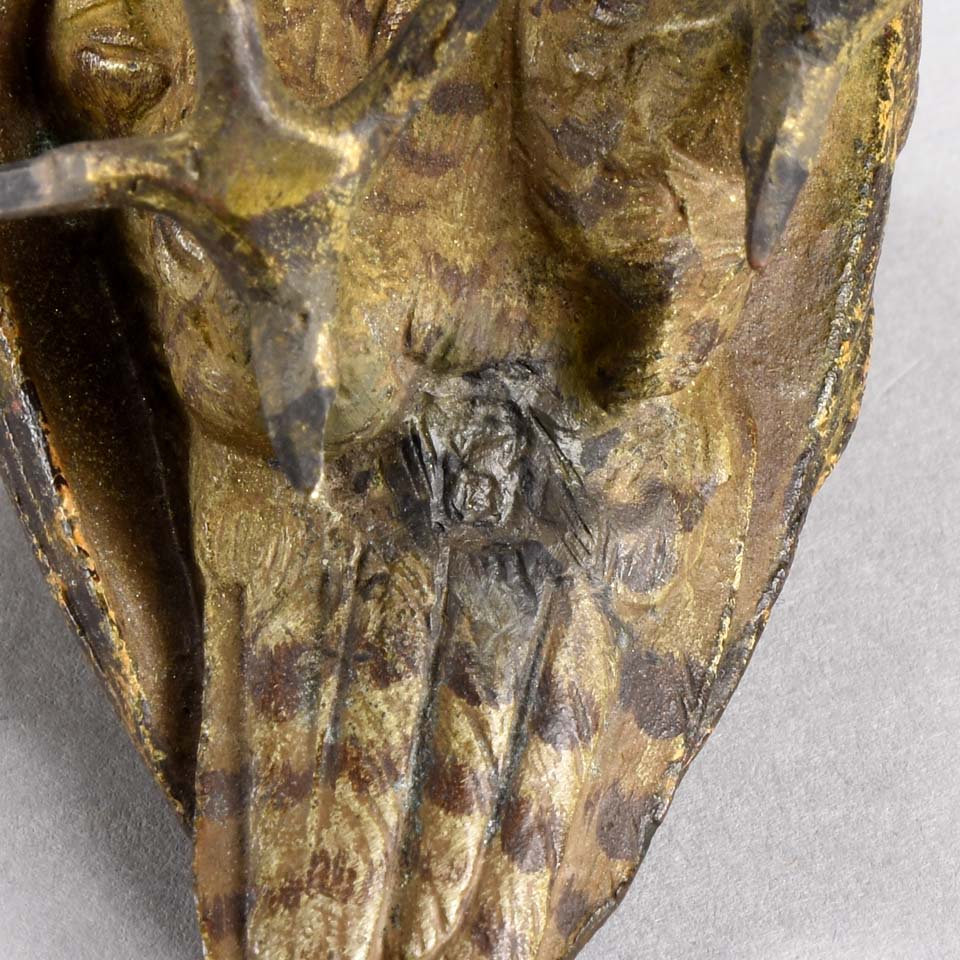 Vienna Bronze Owl by Bergman