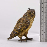 Vienna Bronze Owl by Bergman