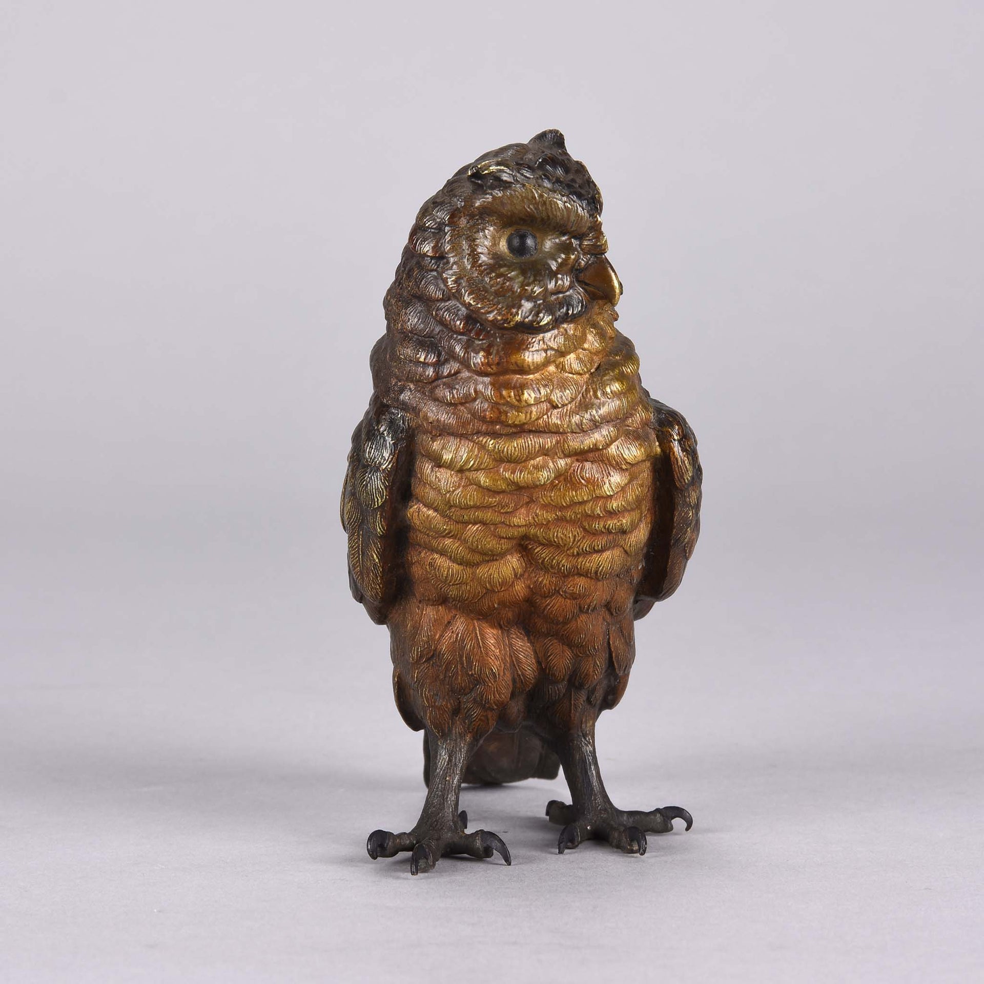 Bergman bronze owl