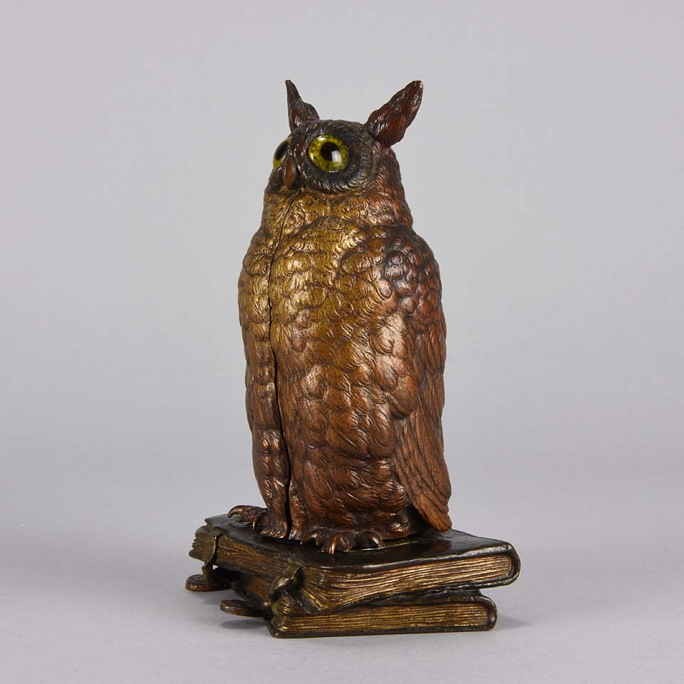 Erotic Bergman Bronze Owl