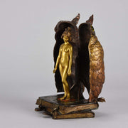 Erotic Bergman Bronze Owl