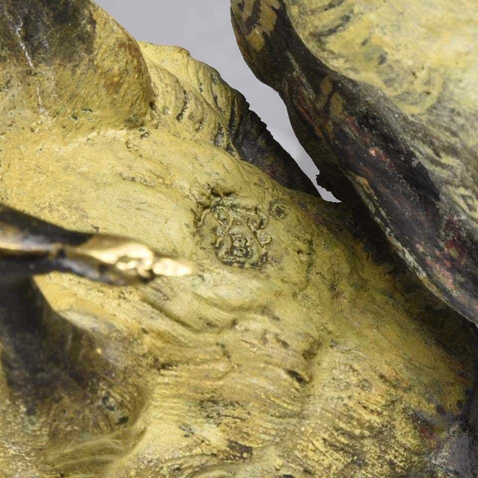 Franz Bergman Chicks - Austrian Bronze Study - Hickmet Fine Arts