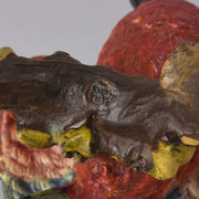 Franz Xavier Bergman Bronze - Macaw - Hickmet Fine Arts