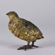 Franz Bergman Partridge - Austrian Bronze Bird - Hickmet Fine Arts