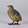 Franz Bergman Partridge - Austrian Bronze Bird - Hickmet Fine Arts