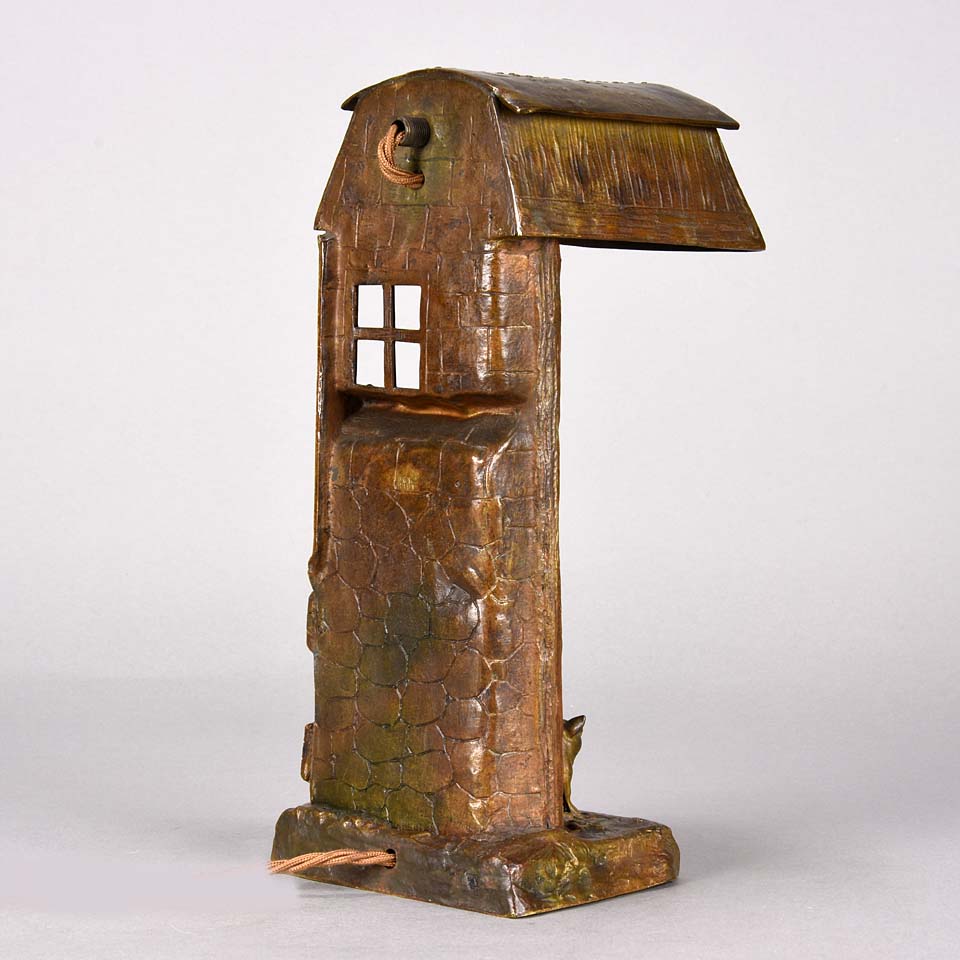 Bergman Lamp - Pig Family Lamp Franz Bergman - Hickmet Fine Arts