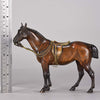 Bergman Horse - Austrian Bronze 'Saddled Horse' by Franz Bergman