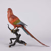 Bergman Macaw - Franz Bergman Austrian Bronze - Hickmet Fine Arts 