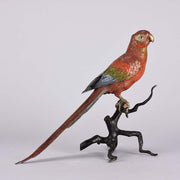 Bergman Macaw - Franz Bergman Austrian Bronze - Hickmet Fine Arts 