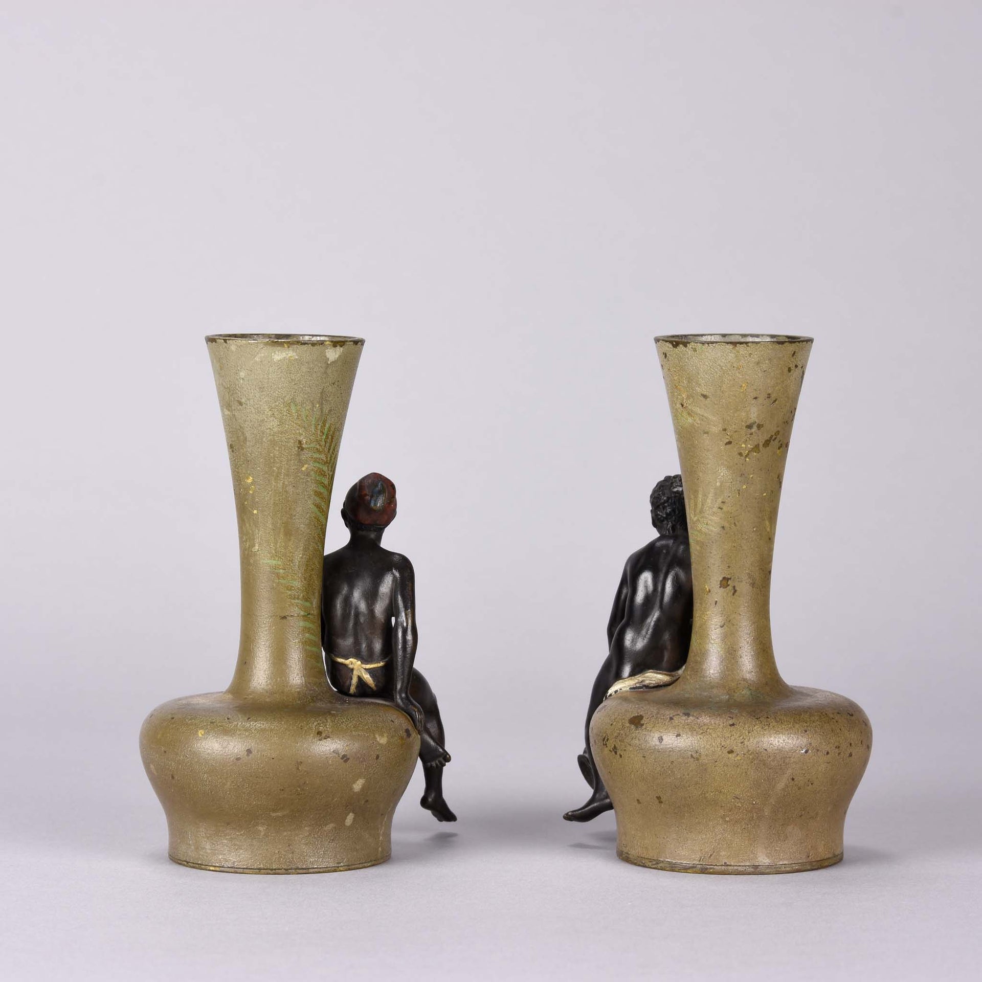 Bergman Vases - Franz Bergman Bronze - Hickmet Fine Arts