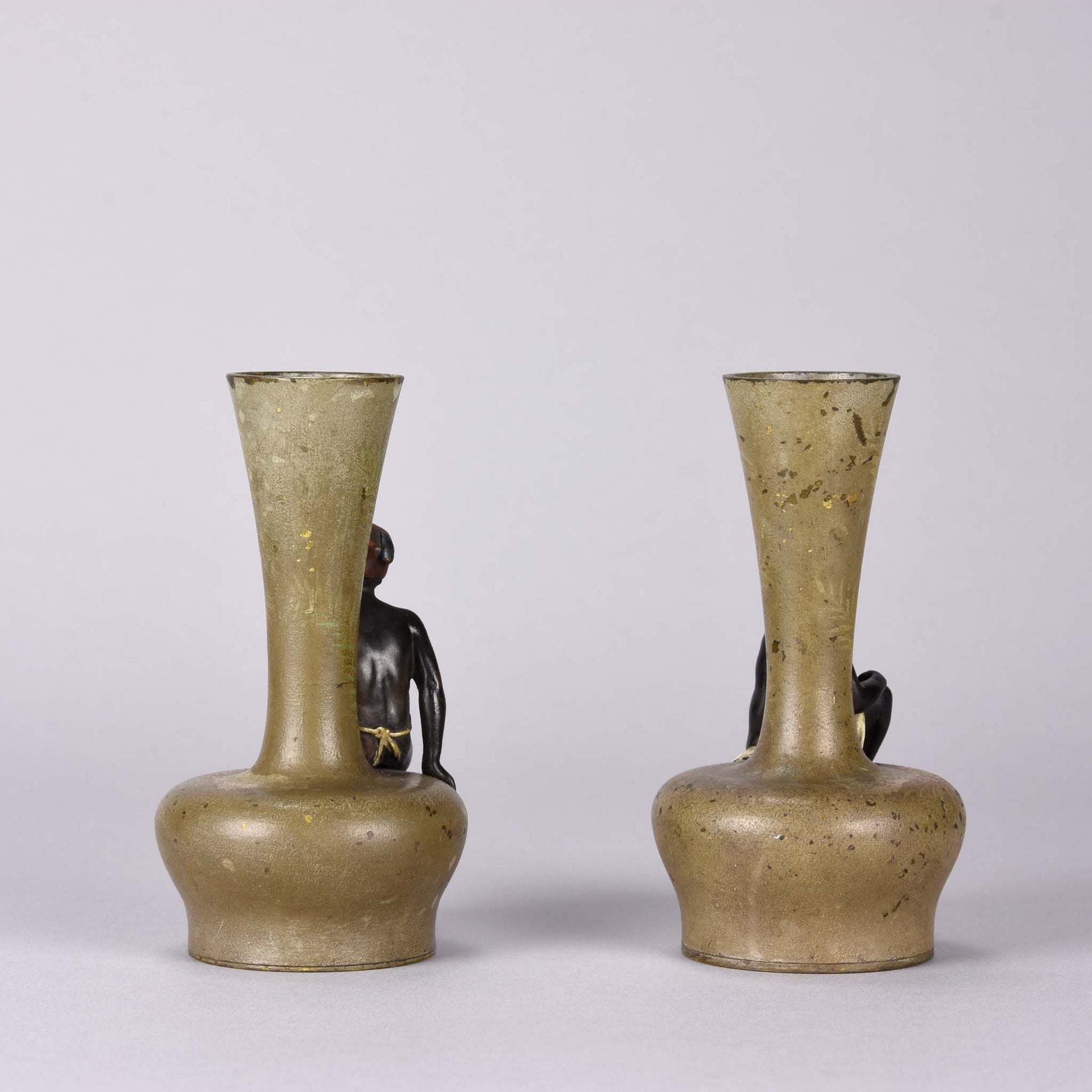 Bergman Vases - Franz Bergman Bronze - Hickmet Fine Arts