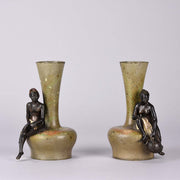 Bergman Vases - Franz Bergman Bronze - Hickmet Fine Arts