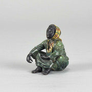 Austrian Bronze Franz Bergman Arab Girl