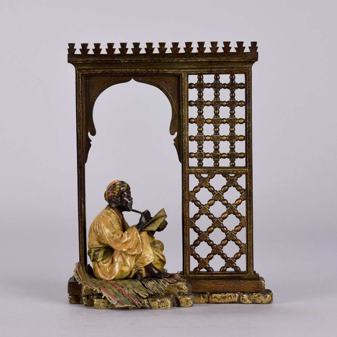 Bergman Arab Bronze - Franz Bergman Bronze - Hickmet Fine Arts