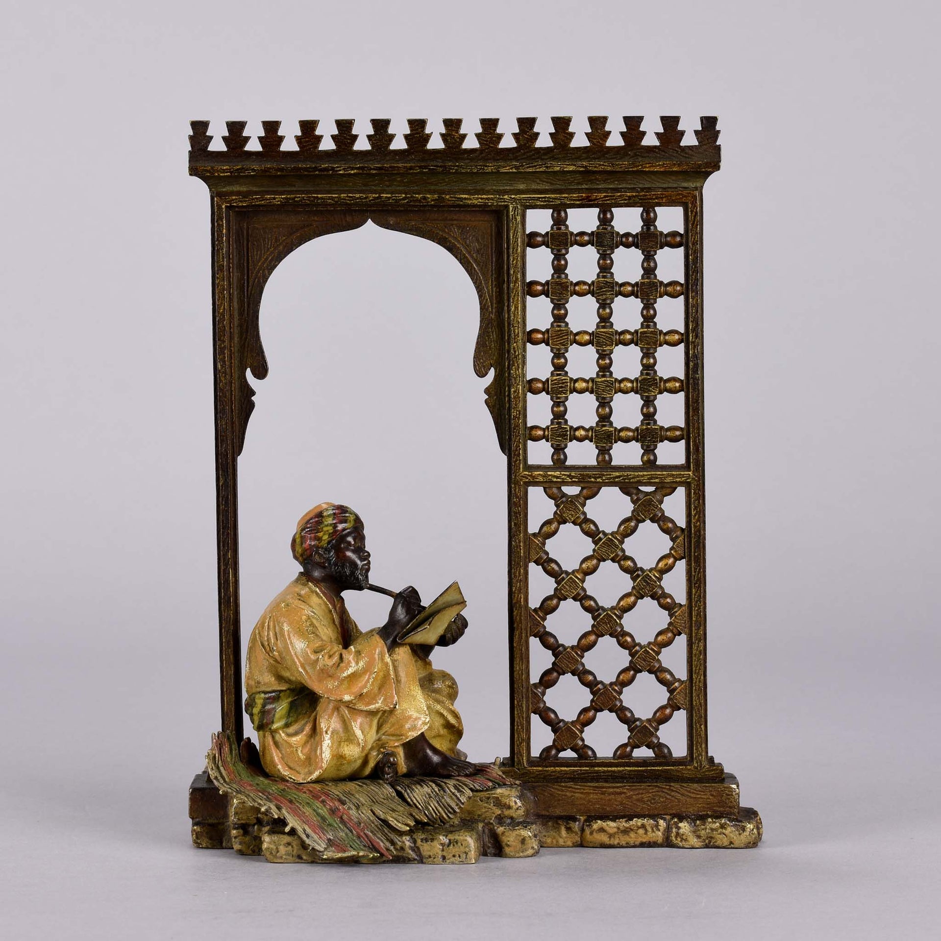 Bergman Arab Bronze - Franz Bergman Bronze - Hickmet Fine Arts