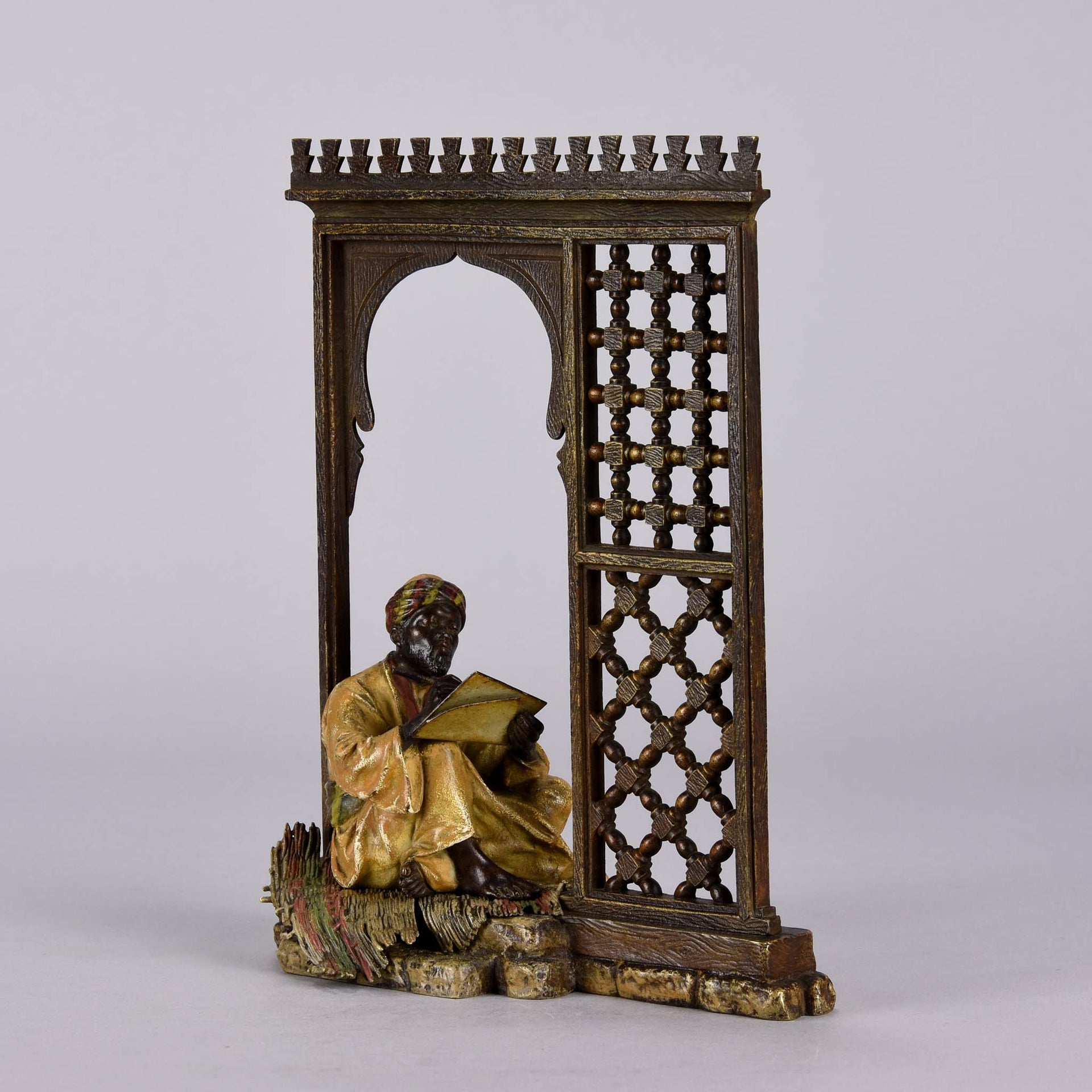 Bergman Arab Bronze - Franz Bergman Bronze - Hickmet Fine Arts