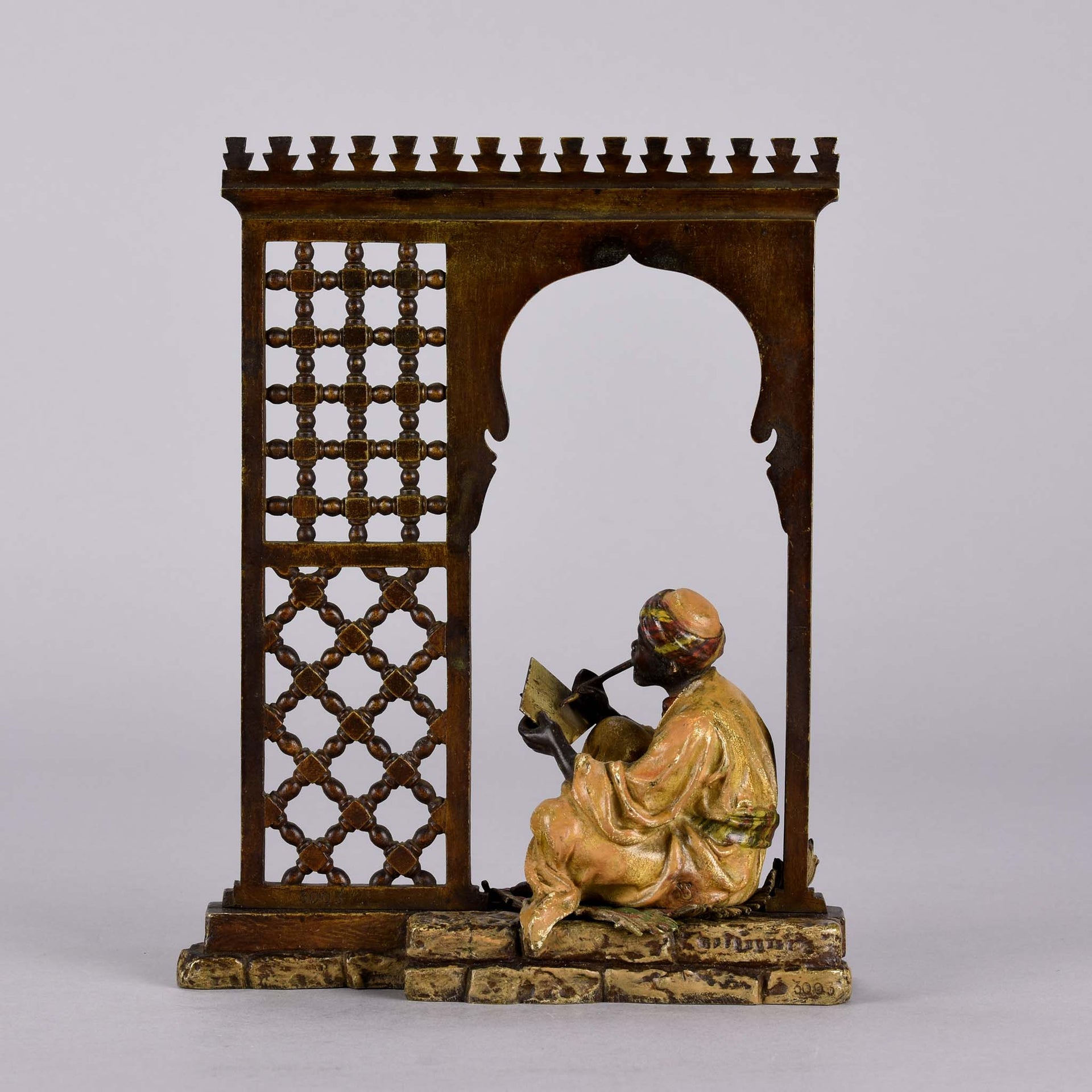 Bergman Arab Bronze - Franz Bergman Bronze - Hickmet Fine Arts