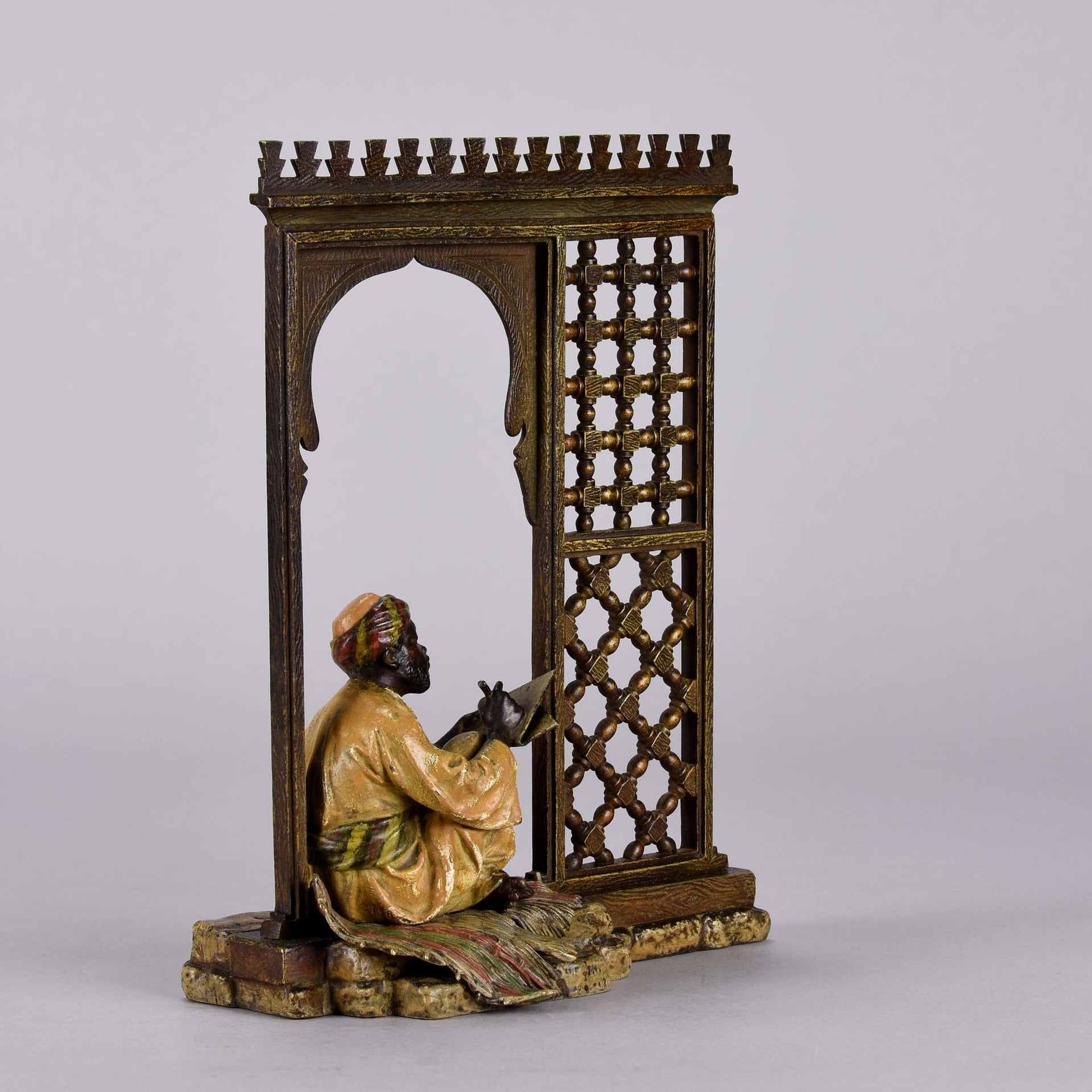 Bergman Arab Bronze - Franz Bergman Bronze - Hickmet Fine Arts