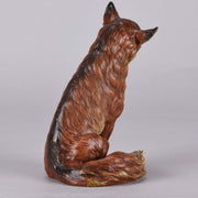 Austrian Bronze by Franz Bergman of a fox