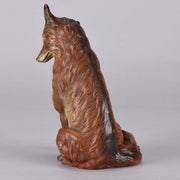 Austrian Bronze by Franz Bergman of a fox