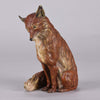 Austrian Bronze by Franz Bergman of a fox