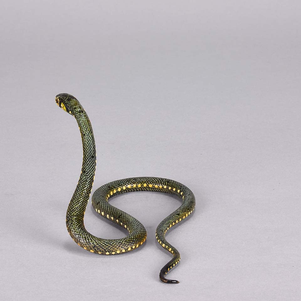 Franz Bergman Snake - Austrian Bronze - Hickmet Fine Arts