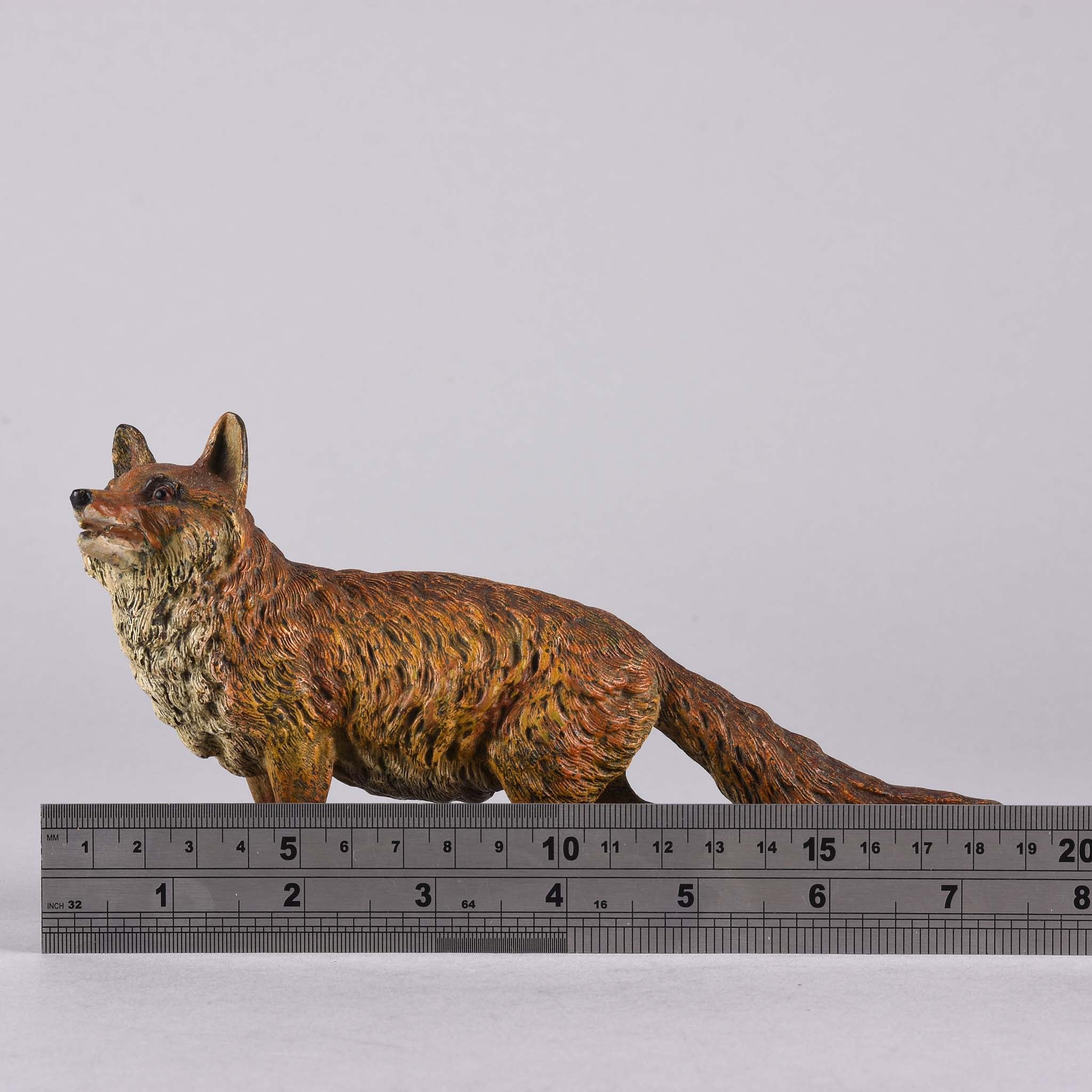 Franz Bergman Fox - Austrian Bronze - Hickmet Fine Arts