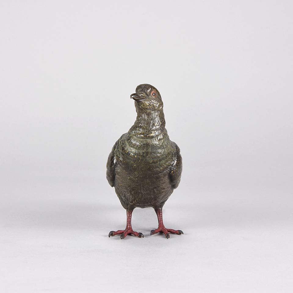 Austrian Bronze - Franz Bergman Pigeon