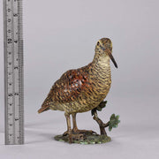 Franz Bergman Woodcock - Austrian Bronze - Hickmet Fine Arts