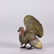 Franz Xavier Bergman Bronze Turkey - Austrian Bronze - Hickmet FIine Arts