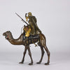 Bronze Camel with Warrior by Bergman