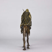 Bronze Camel with Warrior by Bergman