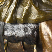 Bronze Camel with Warrior by Bergman