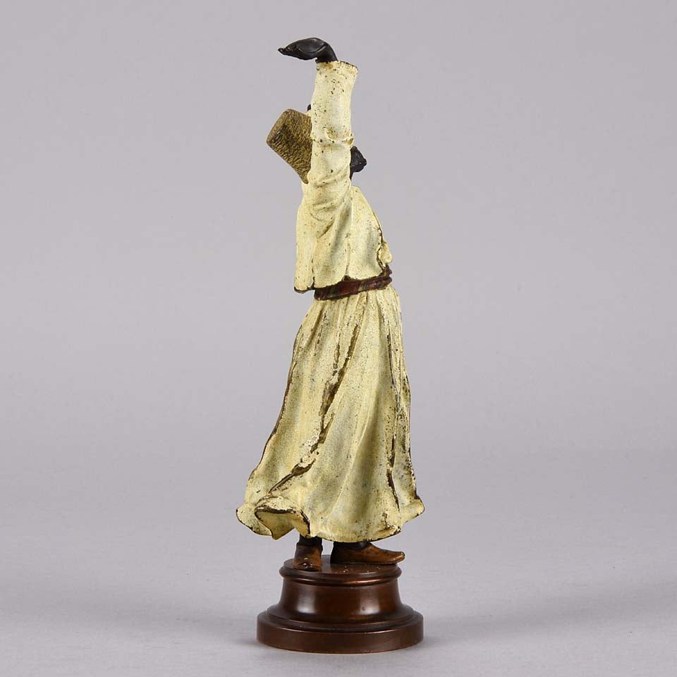 Bergman Vienna bronze Whirling Dervish