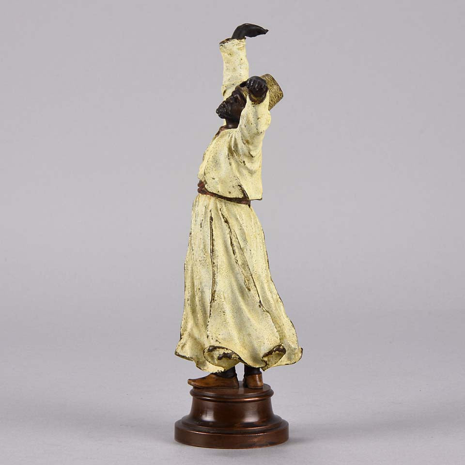 Bergman Vienna bronze Whirling Dervish