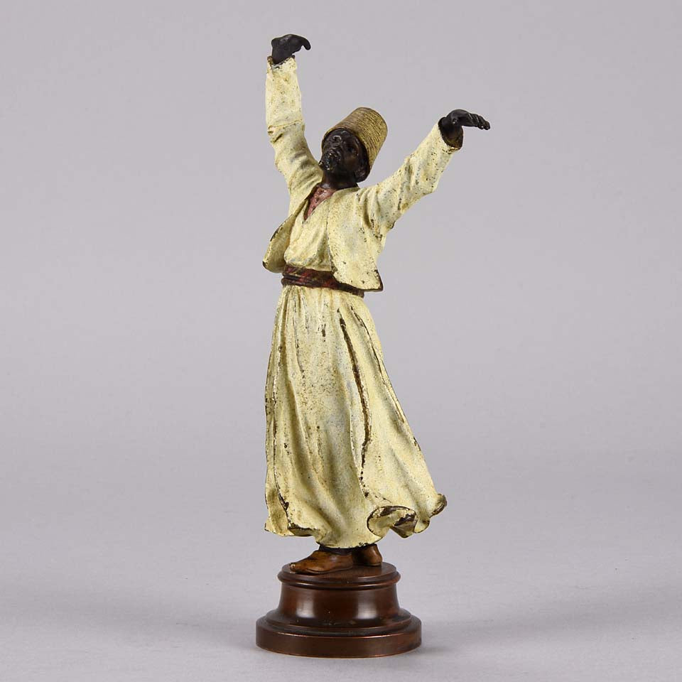 Bergman Vienna bronze Whirling Dervish